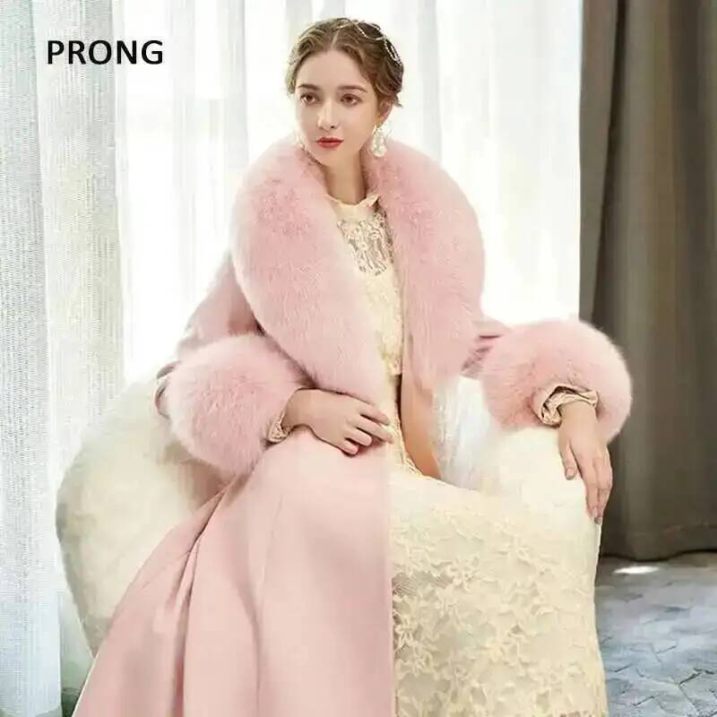 100% Real Fox Fur Collar Winte - مراجعة Winter Clothing Design وسعره