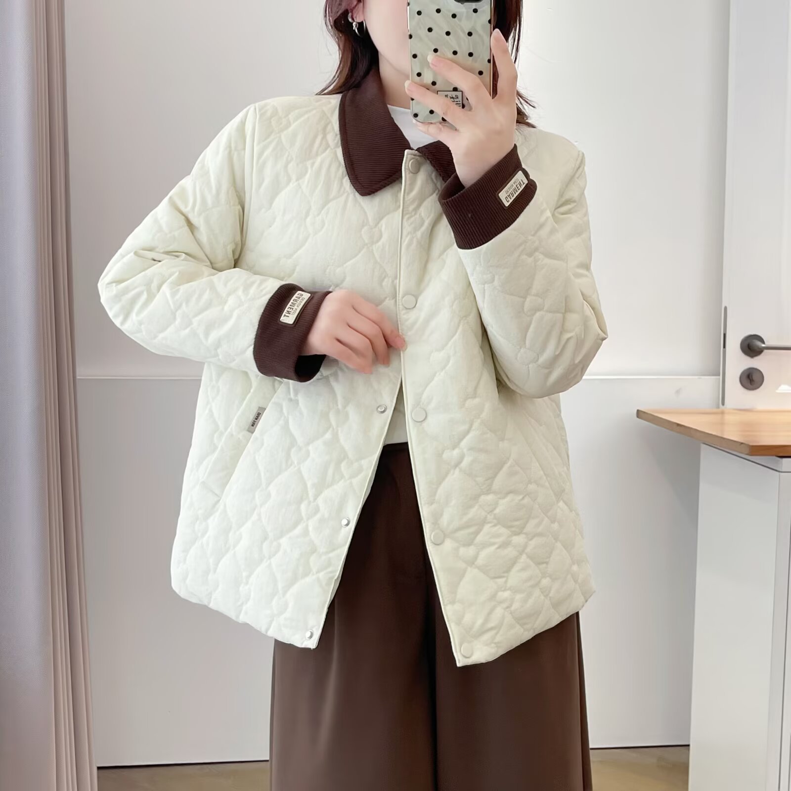 XXXXL Fashion Plus Size Woman  - مراجعة Jacket Winter Clothing وسعره