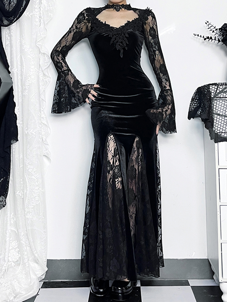 AltGoth Aesthetic Gothic Midi  - مراجعة Winter Clothing Aesthetic وسعره