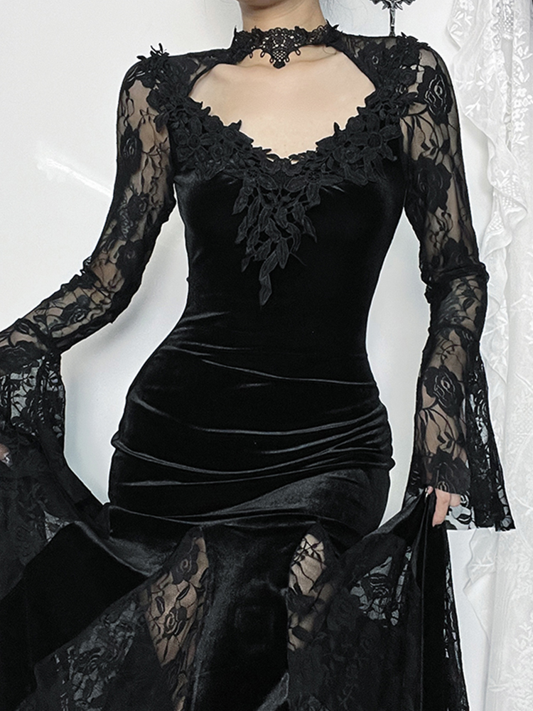 AltGoth Aesthetic Gothic Midi  - مراجعة Winter Clothing Aesthetic وسعره