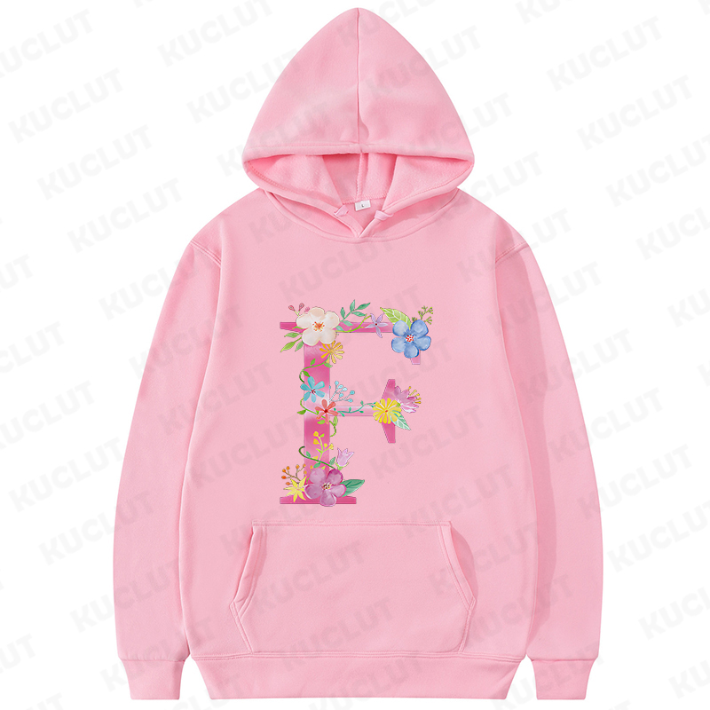 26 Alphabet A-Z Pink Flower Le - مراجعة Winter Clothing Essential وسعره