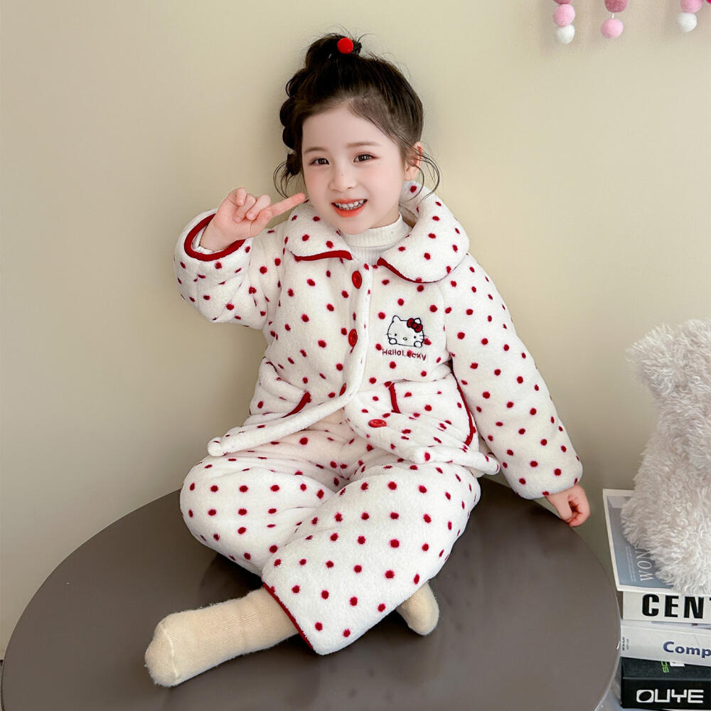 Sanrio Hello Kitty Girls Flann - مراجعة Winter Clothing Baby Girl وسعره