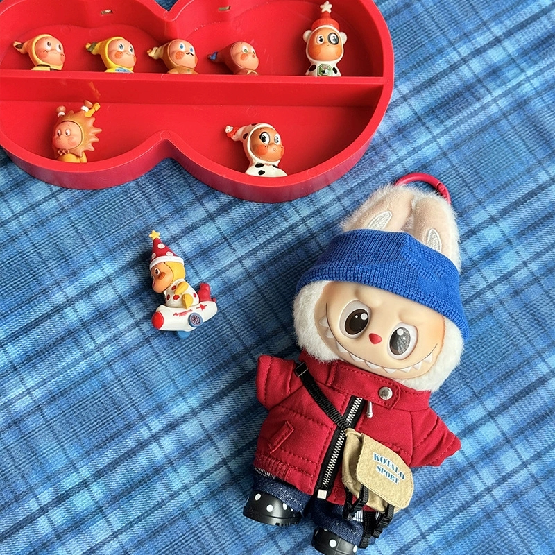 For 15 17cm Labubu Doll Winter - مراجعة Jacket Winter Clothing وسعره