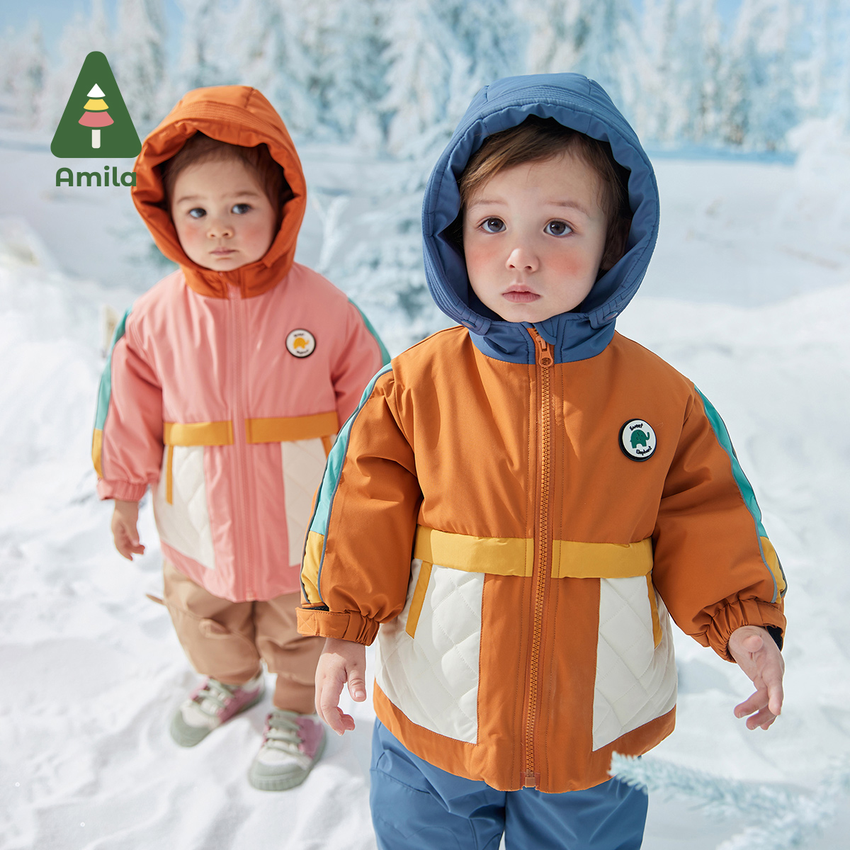 Amila Baby Down Jacket 2024 Wi - مراجعة Winter Clothing Baby Girl وسعره