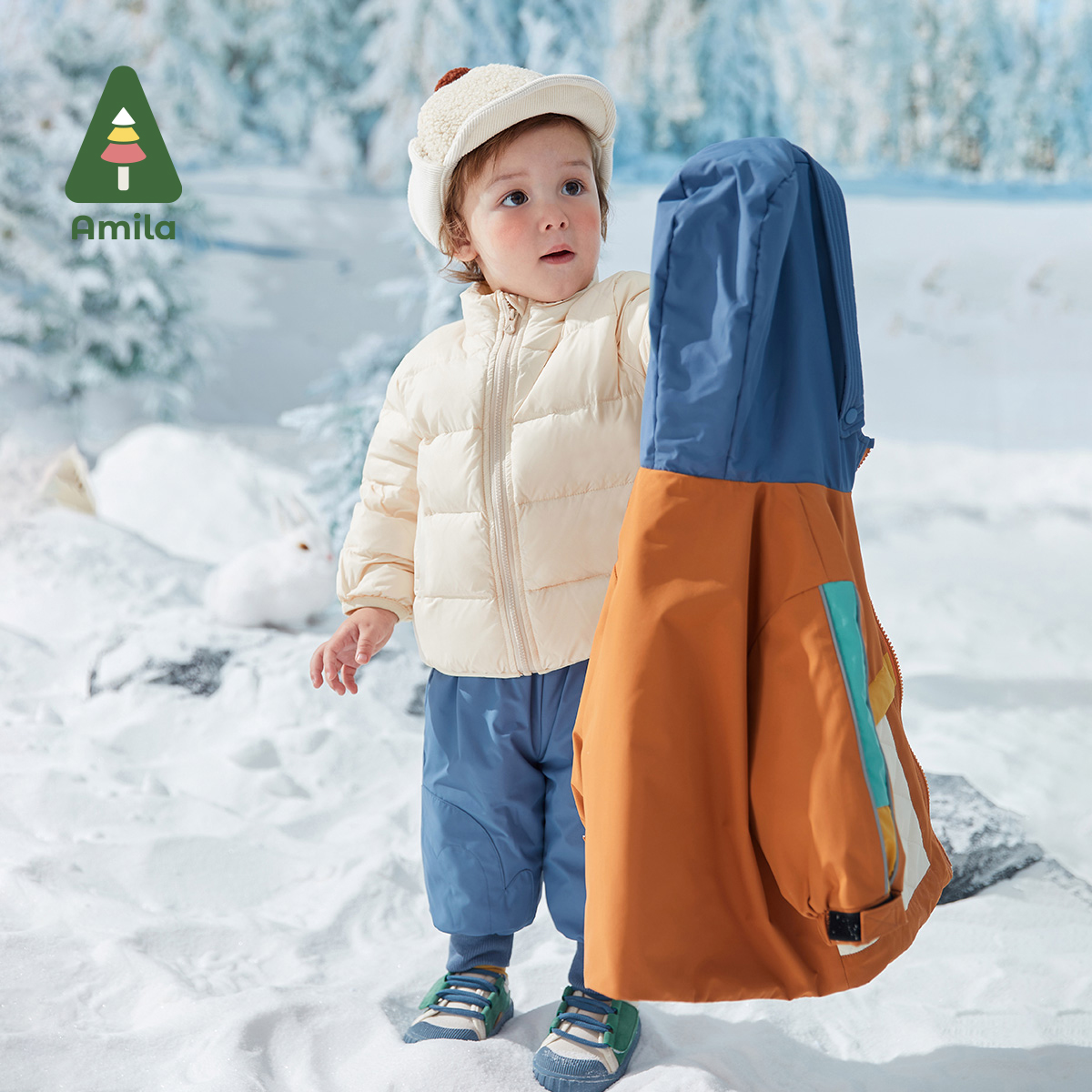 Amila Baby Down Jacket 2024 Wi - مراجعة Winter Clothing Baby Girl وسعره