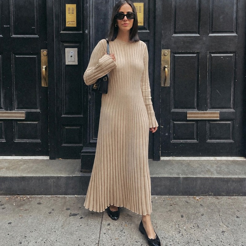 Talenza Knitted Lace Up Maxi D - مراجعة Winter Clothing H&M وسعره