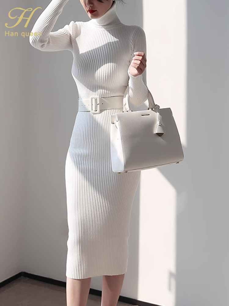 H Han Queen Knitted Turtleneck - مراجعة Winter Clothing H&M وسعره