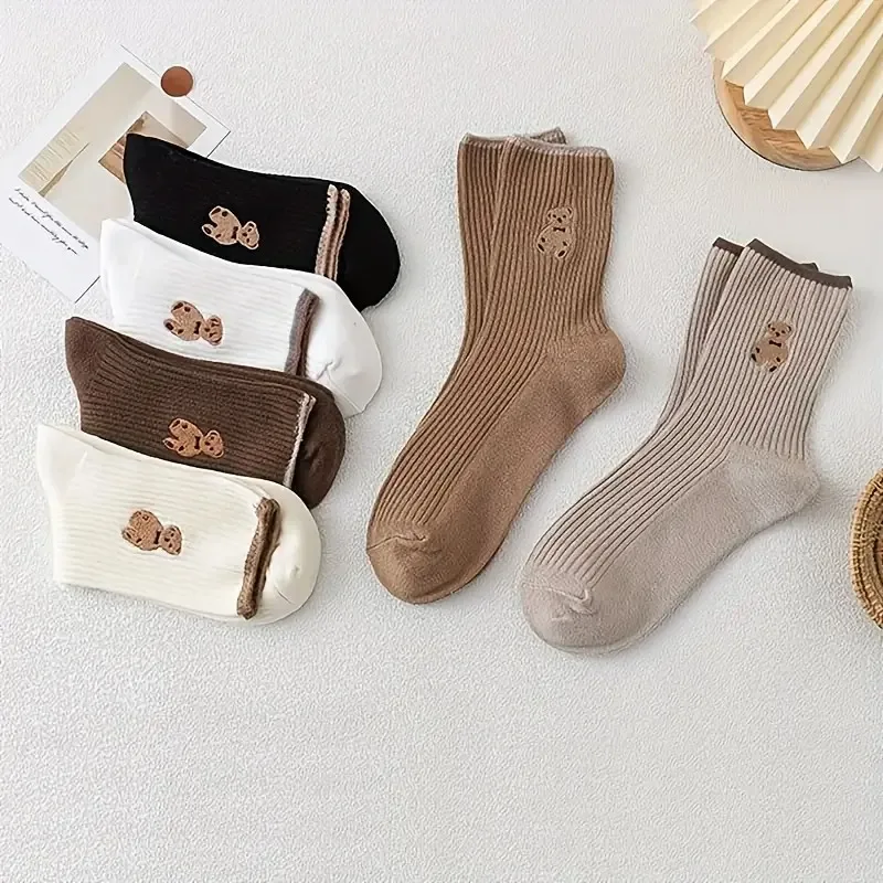 20 Pairs of Cartoon Teddy Bear - مراجعة Winter Clothing Youtube وسعره