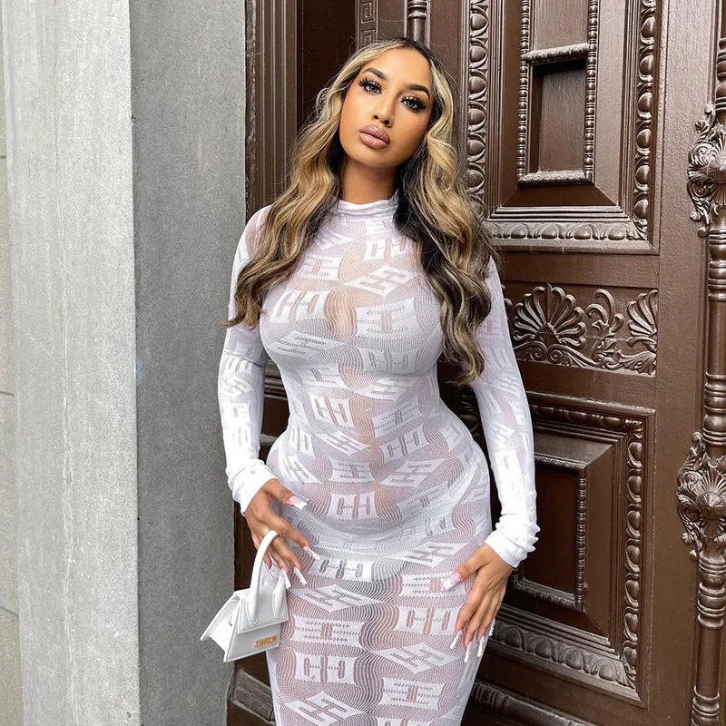 See Through Long Dress Women S - مراجعة Winter Clothing H&M وسعره